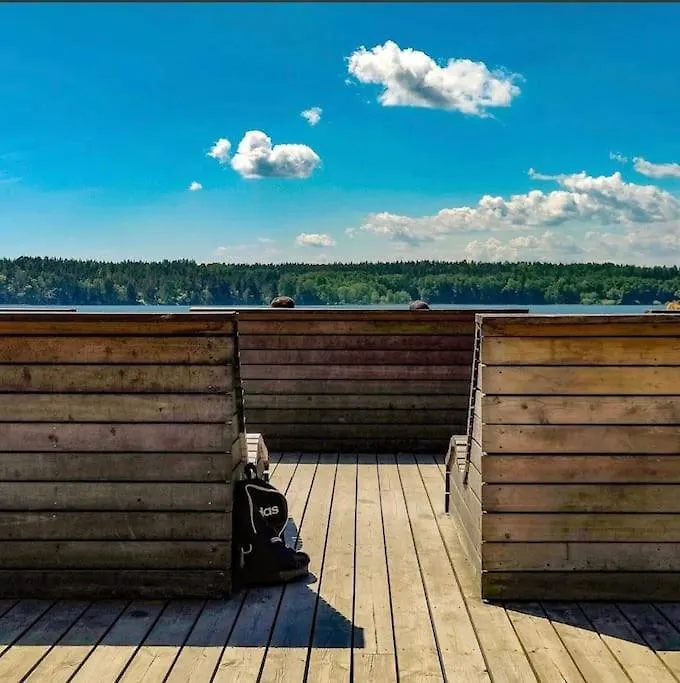 Naera Metro, Stranden Och Skogen. Stockholm Apartment
